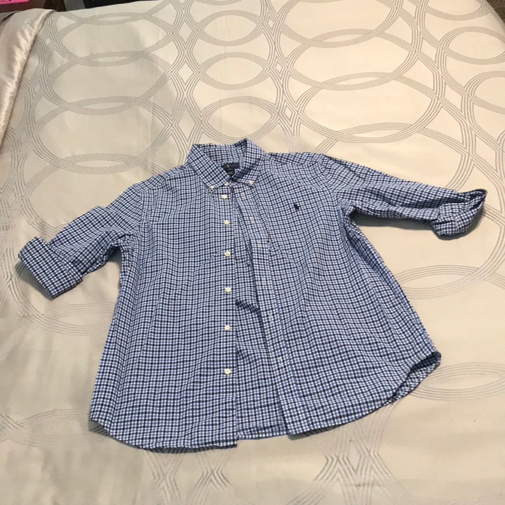 Ralph Lauren button down shirt 100% cotton XL, boy